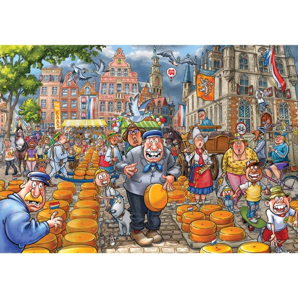 Jumbo Wasgij Original 38 Schmelzkäse aus Holland, Puzzle