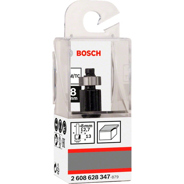 Bosch Professional Bündigfräser Standard for Wood, Ø 12,7mm Schaft 