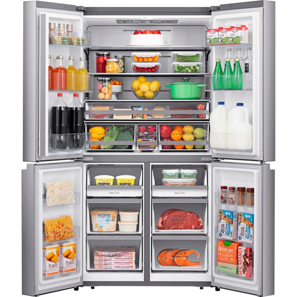 Hisense RQ758N4SAIE, French Door edelstahl