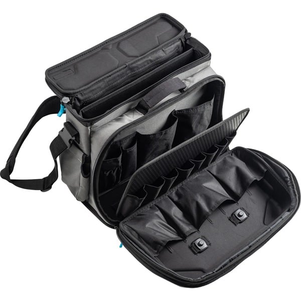 B&W TEX.223+Belt+Zipperbag+Hammer , Werkzeugbox schwarz, Bundle 2 