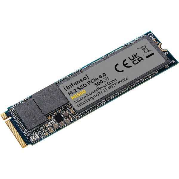 Intenso MI500 500 GB, SSD PCIe 4.0 x4, NVMe 1.4, M.2 2280 
