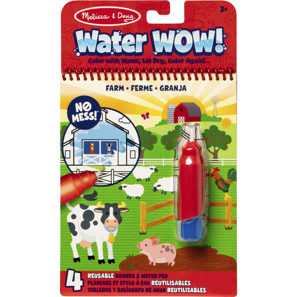 Melissa & Doug - Water WOW! Bauernhof, Malen