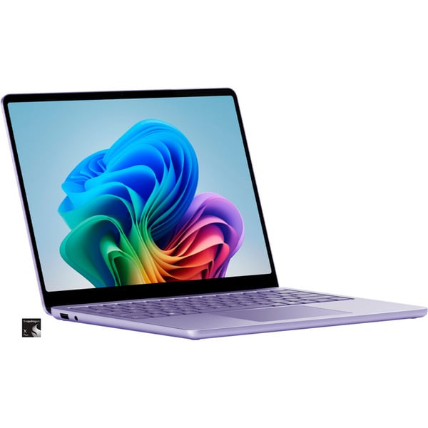 Microsoft Surface Laptop 13 Zoll, Notebook violett, Qualcomm