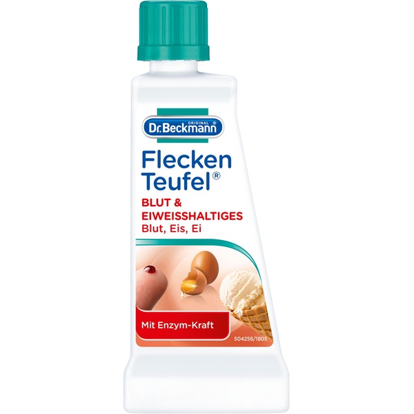 Dr.Beckmann Fleckenteufel Blut & Eiweißhaltiges Reinigungsmittel (50ml) Dr.Beckmann Fleckenteufel Blut & Eiweißhaltiges Reinigungsmittel (50ml)