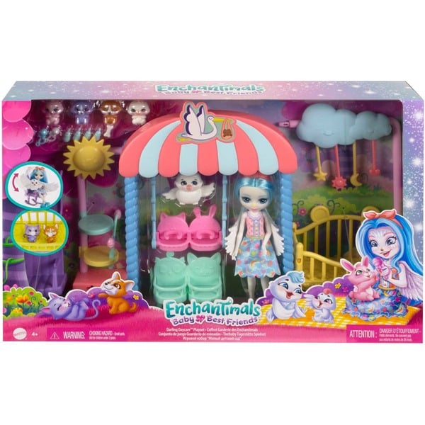 Monster High Enchantimals City Tails Sybill Snow Leopard Deportes