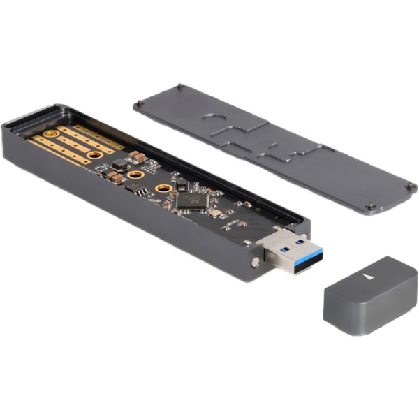 DeLOCK Externes Gehäuse M.2 NVMe PCle SSD, SATA SSD DeLOCK Externes Gehäuse M.2 NVMe PCle SSD, SATA SSD