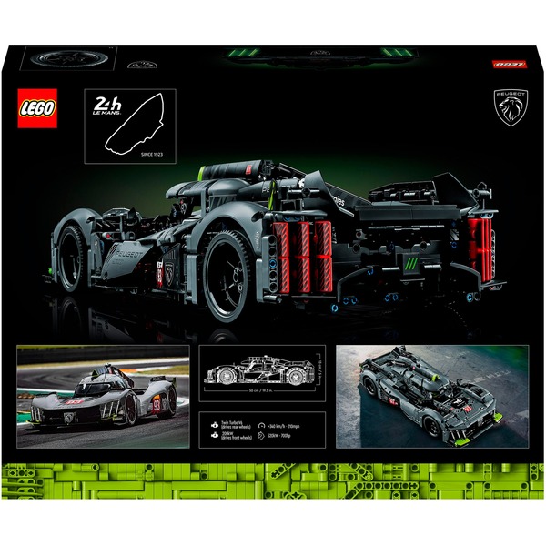 LEGO 42156 Technic PEUGEOT 9X8 24H Le Mans Hybrid Hypercar ...