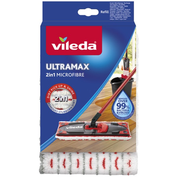 Vileda UltraMax 2in1 Ersatz-Wischbezug (für Ultramax 2in1 Flachwischer)
