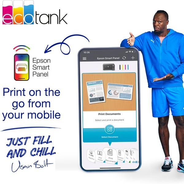 Epson EcoTank ET2810, Multifunktionsdrucker schwarz, Scan, Kopie, USB, WLAN