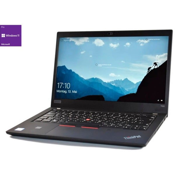 Lenovo ThinkPad T490 Generaluberholt Notebook schwarz Intel Core i5 8365U Intel UHD Graphics 620 16 GB DDR4 512 GB SSD Windows 11 Pro 64 Bit