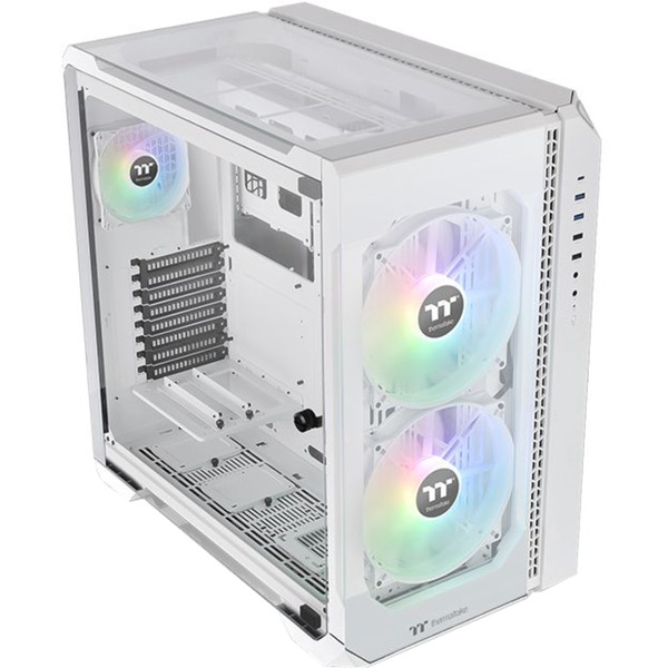Thermaltake View 51 TG ARGB Edition – PC-Gehäuse Mit 4mm-Tempered-Glass, 2x 200mm ARGB-Lüfter, E-ATX-Kompatibilität