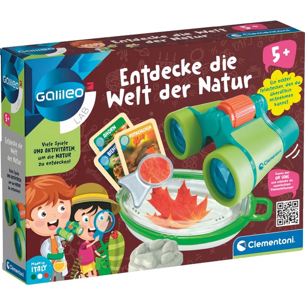Clementoni Entdecke die Welt der Natur Experimentierkasten