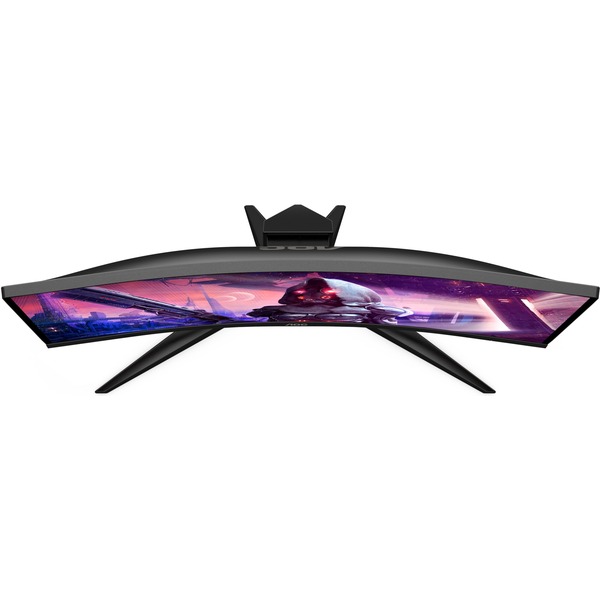 AOC C24G2AE/BK, Gaming-Monitor 60 cm(24 Zoll), schwarz/rot, AMD Free