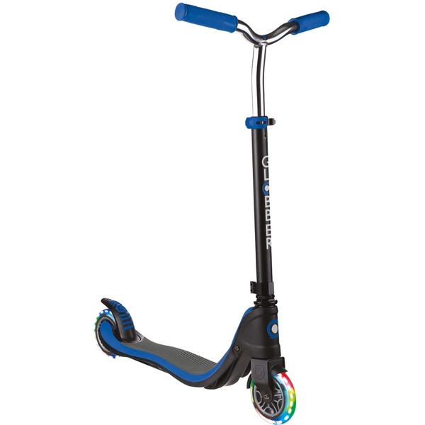 GLOBBER Flow 125 mit Leuchtrollen blau Scooter 