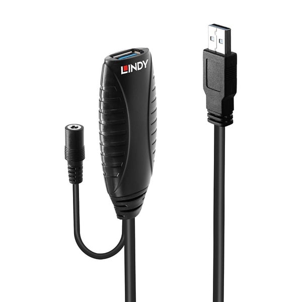 Lindy USB 3.2 Gen 1 Aktivverlängerungskabel, USB-A Stecker > USB-A 
