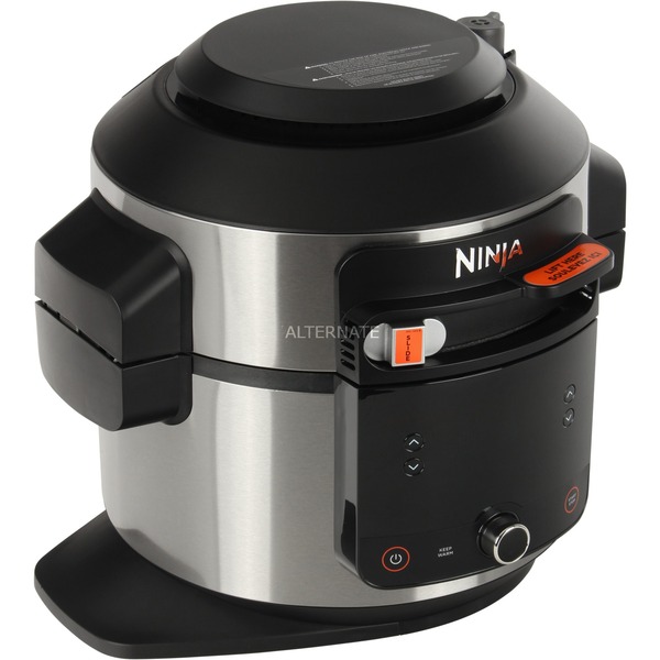 Nutri Ninja Foodi 11-in-1, Multikocher edelstahl/schwarz
