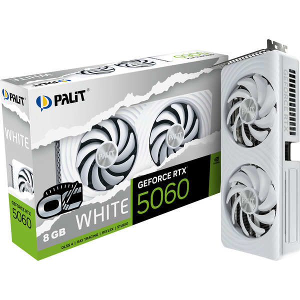 GeForce RTX 5060 OC WHITE 8GB, Grafikkarte