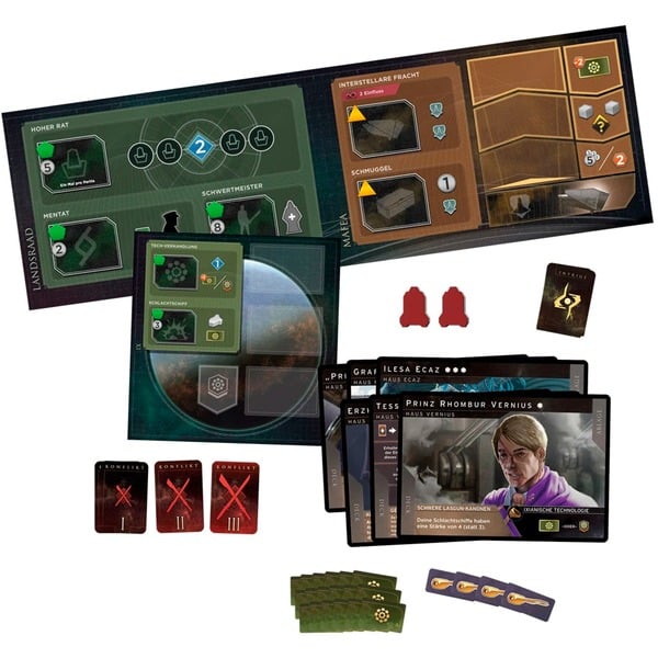 Asmodee Dune Imperium Rise of Ix, Brettspiel Erweiterung