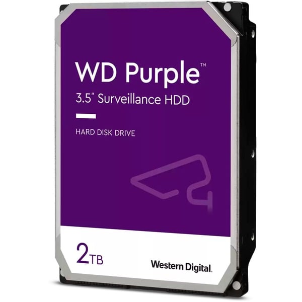 WD Purple 2 TB, Festplatte SATA 6 Gb/s, 3,5
