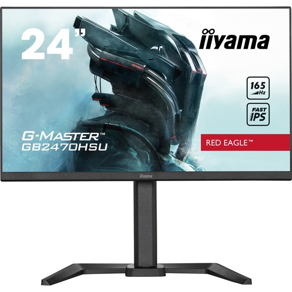 iiyama G-Master GB2470HSU-B5 Gaming-Monitor (60.5 cm(23.8 Zoll) schwarz FullHD AMD Free-Sync Technologie 165Hz Panel)