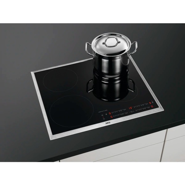 AEG IKS6441CXB, Autarkes Kochfeld schwarz/edelstahl