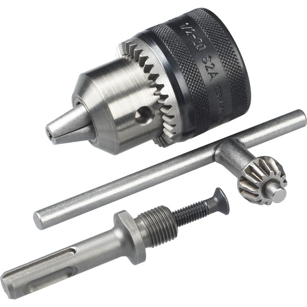 Bosch Bohrfutter 1 5 - 13mm mit SDS-plus Adapter (Zahnkranzbohrfutter mit Schlüssel)