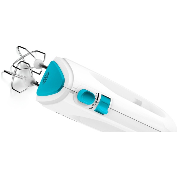 Bosch Home CleverMixx FUN MFQ2210D, Handmixer weiß/türkis