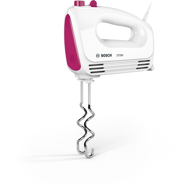 Bosch Home CleverMixx FUN MFQ2210P, Handmixer weiß/pink