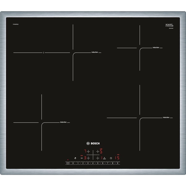 Bosch PIF645FB1E Serie | 6 Autarkes Kochfeld (schwarz)