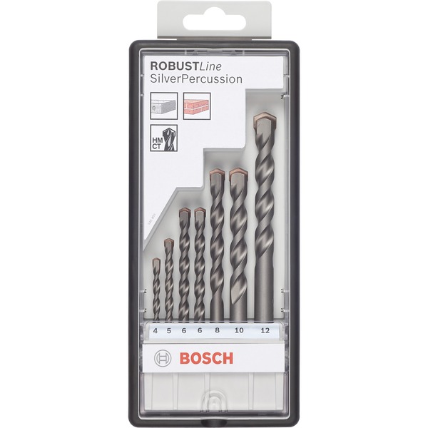 Bosch Professional Betonbohrer-Set 7-tlg. Silver Pe Produktbild-Vorschau 4