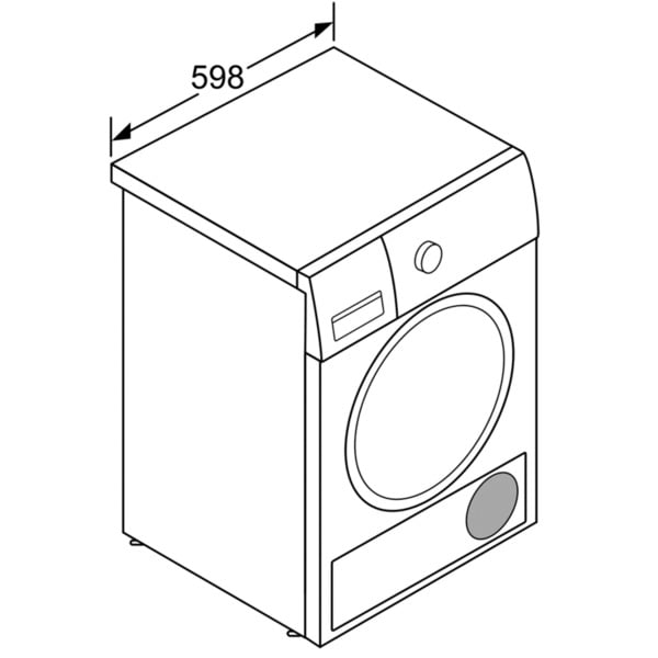 Bosch Home WTX87M40 Serie | 8, Wärmepumpen-Kondensationstrockner weiß ...