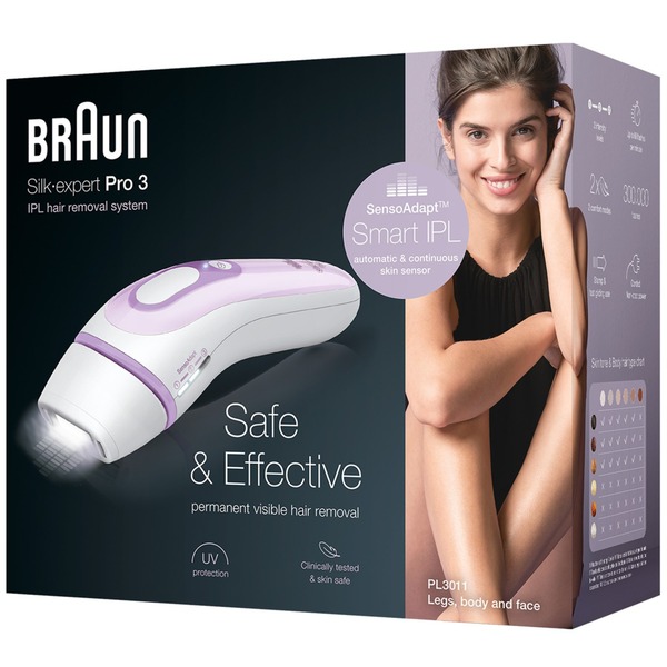 Braun Silk-expert Pro 3 IPL PL3011, Haarentferner weiß ...