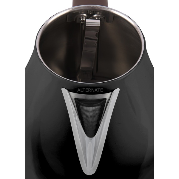 DeLonghi Wasserkocher KBOV 2001.BK Icona Vintage schwarz, 1,7 Liter Outlet