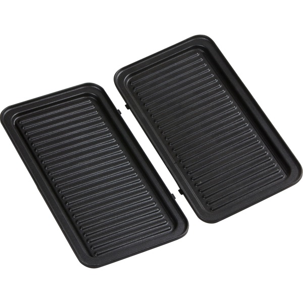 Domo Sandwichtoaster 3in1 DO9136C, Sandwichmaker edelstahl/schwarz