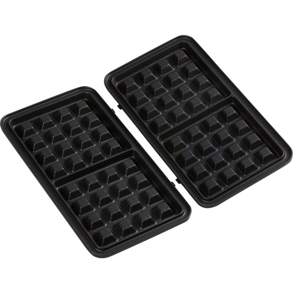 Domo Sandwichtoaster 3in1 DO9136C, Sandwichmaker edelstahl/schwarz