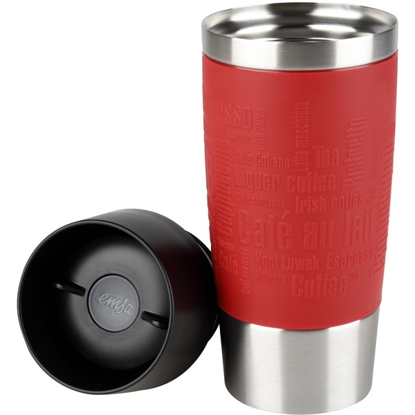 Emsa TRAVEL MUG Thermobecher rot