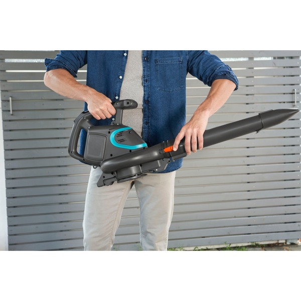 GARDENA AkkuLaubsauger/Laubbläser PowerJet 40Li Set, 40Volt schwarz