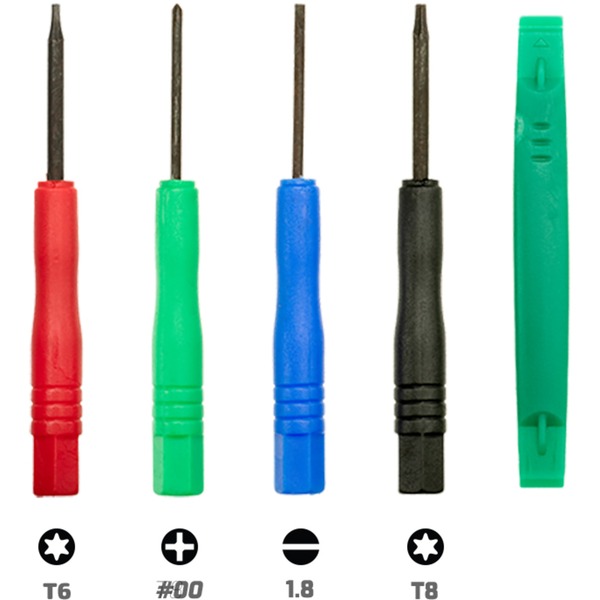 7-teiliges Mini-Inbusschlüssel Set – Sechskant-Schlüssel Von 0,7mm Bis 3mm, In Schwarz