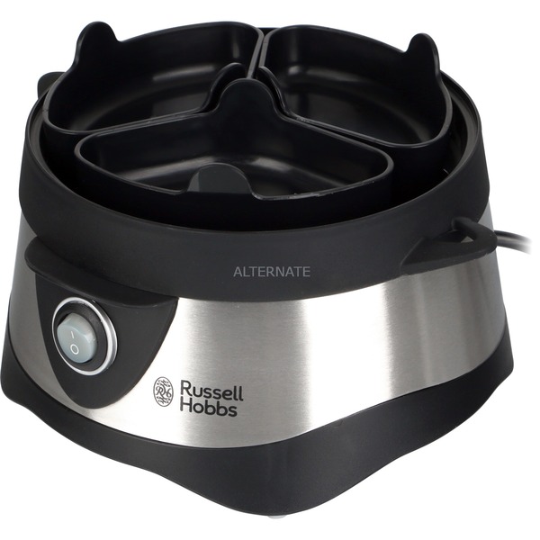 Russell Hobbs CookHome, Eierkocher silber/schwarz