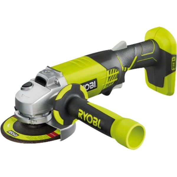 Ryobi ONE+ Akku-Winkelschleifer R18AG-0, 18Volt grün/schwarz, ohne 