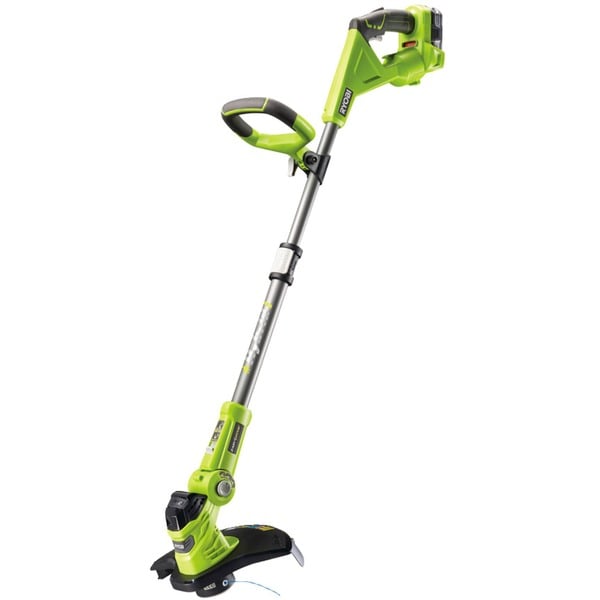 Ryobi ONE  Hybrid-Rasentrimmer RLT1831H25F, 18Volt   Kabelbetrieb grün/schwarz, Li-Ionen Akku 2,5Ah