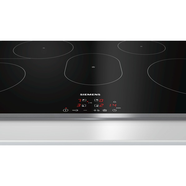 Siemens EH845BFB1E, iQ300, Autarkes Kochfeld schwarz/edelstahl, 80cm