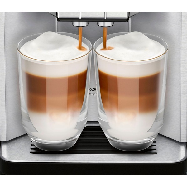 Siemens Kaffeevollautomat Eq.500 Integral Edelstahl Tq507d02 Siemens TQ507D02 EQ.500 integral, Vollautomat weiß/edelstahl