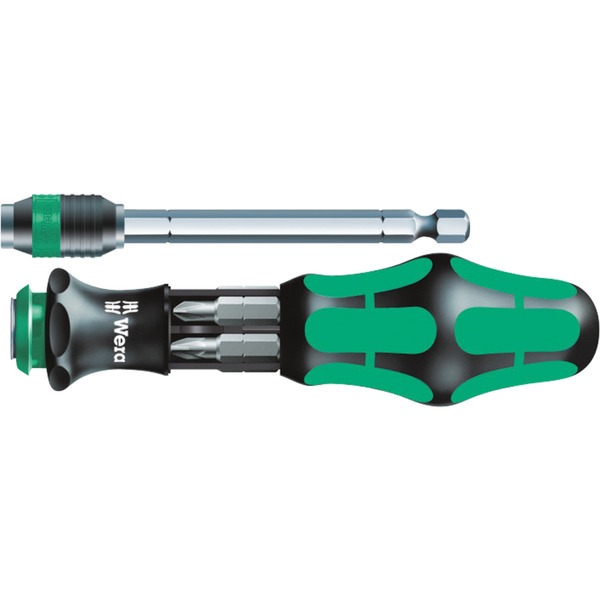 Wera Bit-Set Kraftform Kompakt 20 mit Tasche, Bit-Satz schwarz 