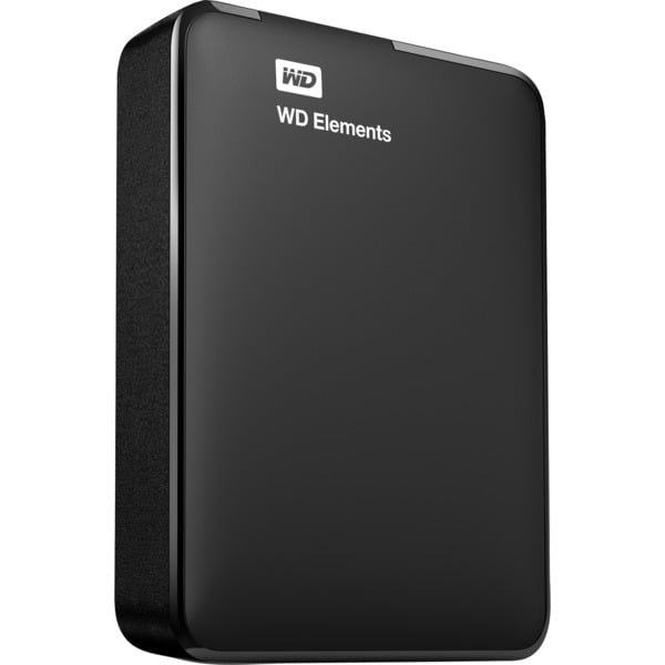 WD Elements Portable 2 TB, Externe Festplatte schwarz, MicroUSBB 3.2