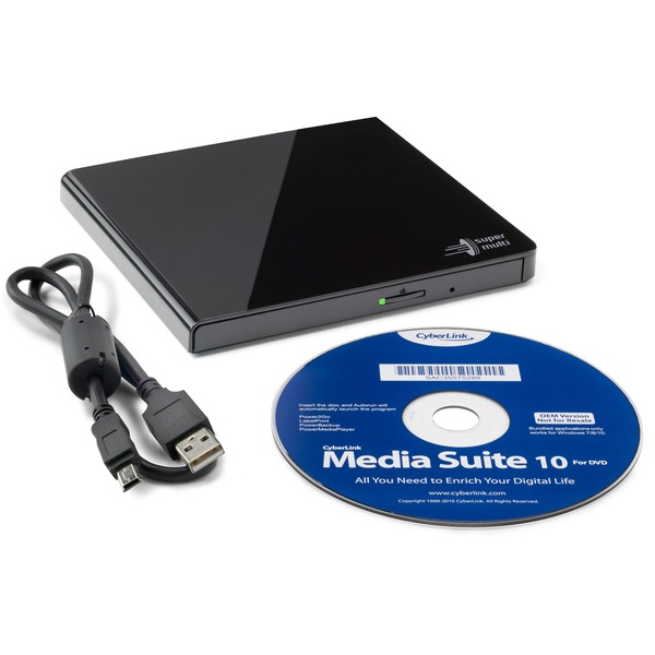 HLDS GP57EB40, externer DVDBrenner schwarz, Retail