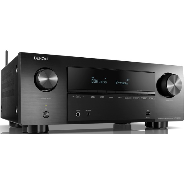 Denon AVRX2700H, AVReceiver schwarz, HEOS Multiroom, Bluetooth, 8K