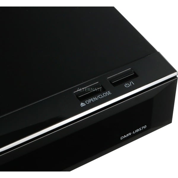 Panasonic DMRUBC70EGK, BlurayPlayer schwarz, Twin HD Tuner, 500GB