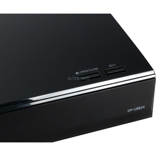 Panasonic DPUB824, BlurayPlayer schwarz, WLAN, LAN, HDMI, HDR, Dolby