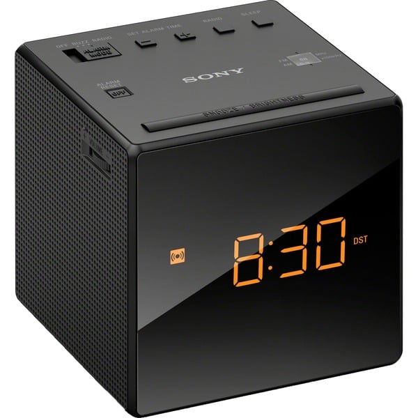 Sony ICF-C1B Radiowecker (schwarz)